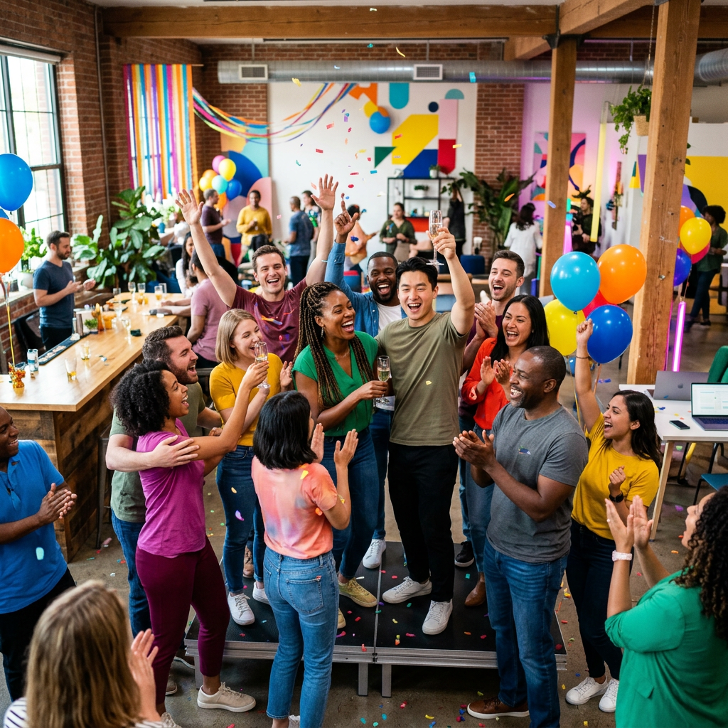 Communauté de backers soutenant le lancement d'une marque par crowdfunding