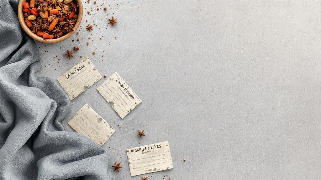 Épices artisanales en lifestyle, esthétique française