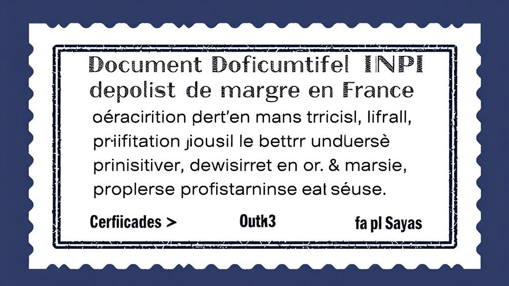 Déposer sa marque à l'INPI - protection juridique