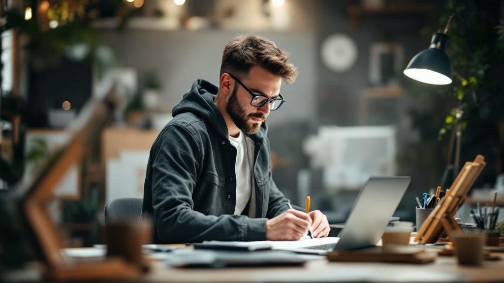 Image pour la section 3 sur la création d'une marque de papeterie