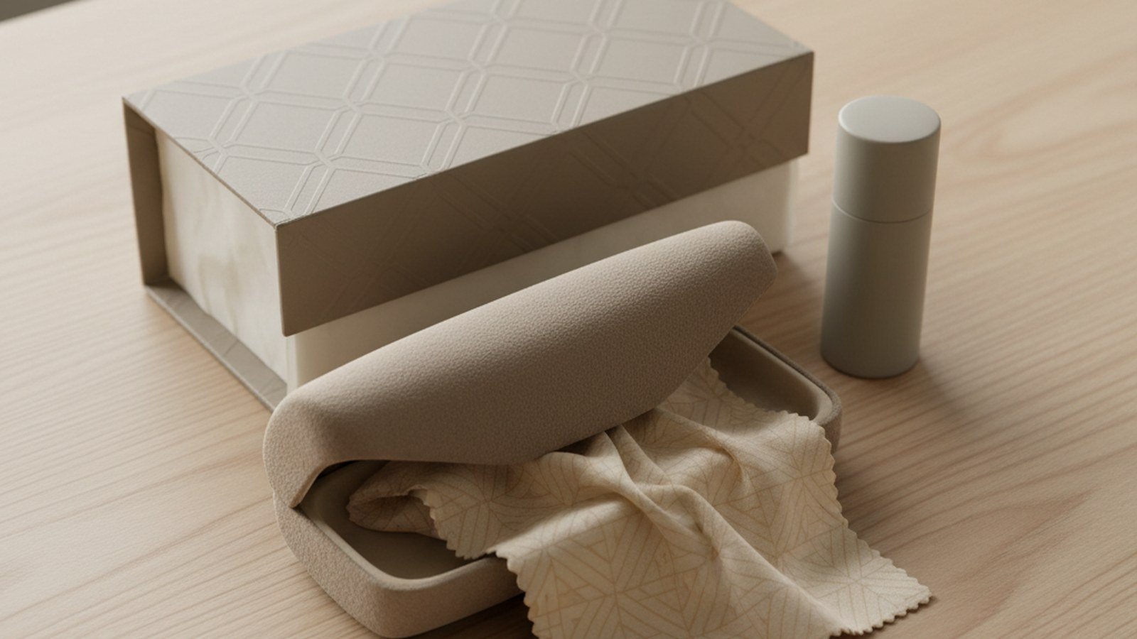 Packaging premium pour une marque de lunettes