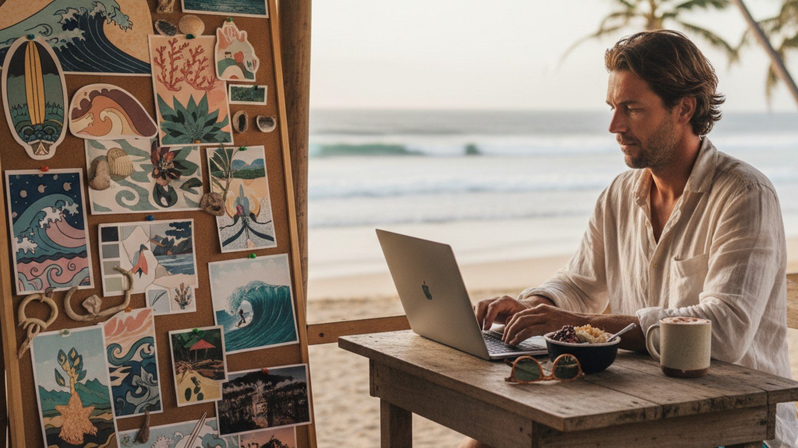 Entrepreneur marque de surf lifestyle